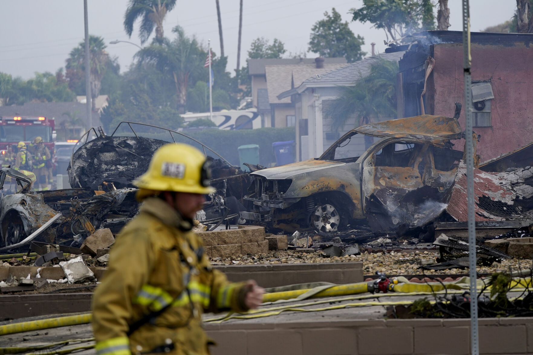 APTOPIX Southern California Plane Crash